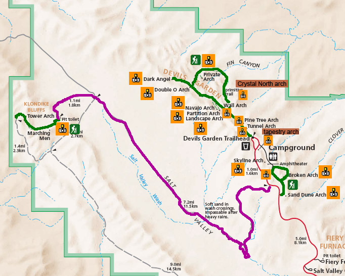ARCHES national park